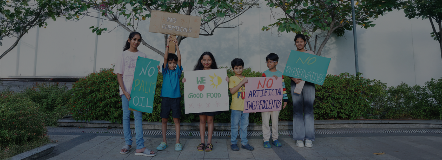 Community gathering around good food